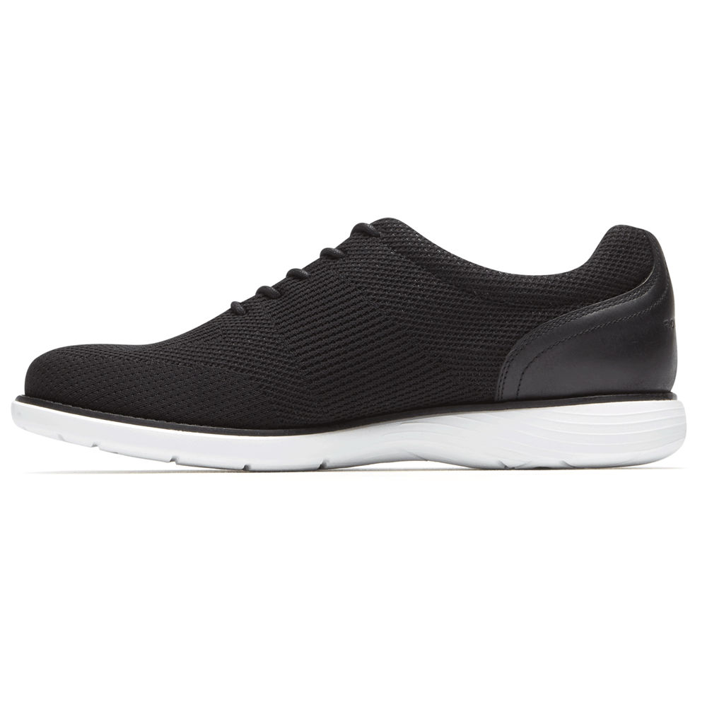 Tenis Rockport Homem Pretas - Garett Mesh - 10948GEXI